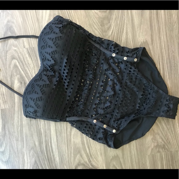Halter Crochet Bathing Suit - Picture 4 of 7